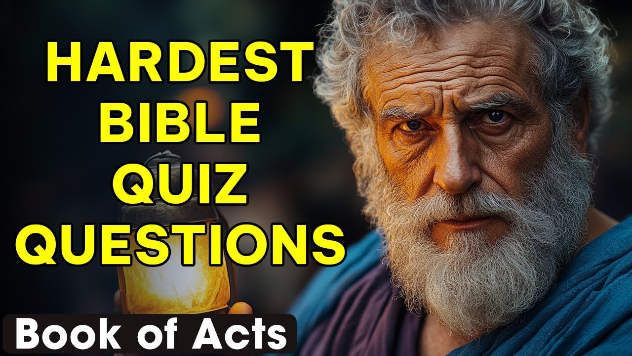Book of Acts - 25 Bible Questions To Test Your Knowledge