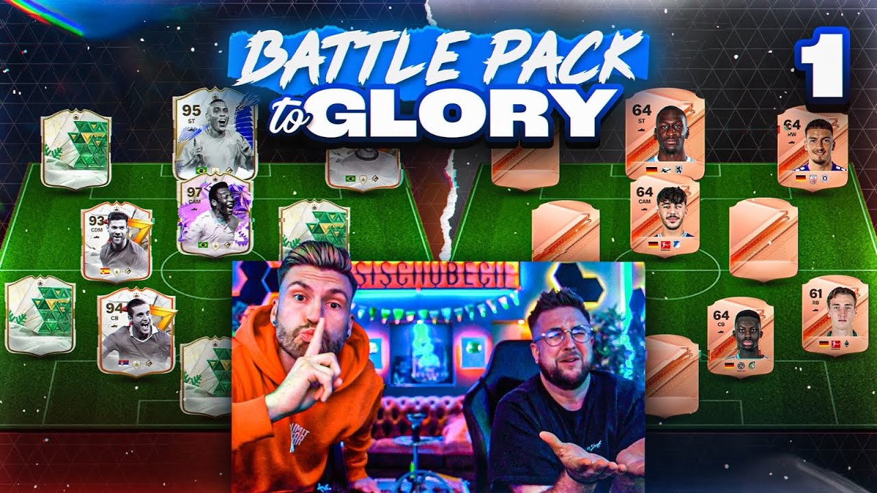 Der START einer neuen ÄRA 😱 1. TEAMs / FITNA und SPIELE 🔥 Battle Pack 2 Glory #1