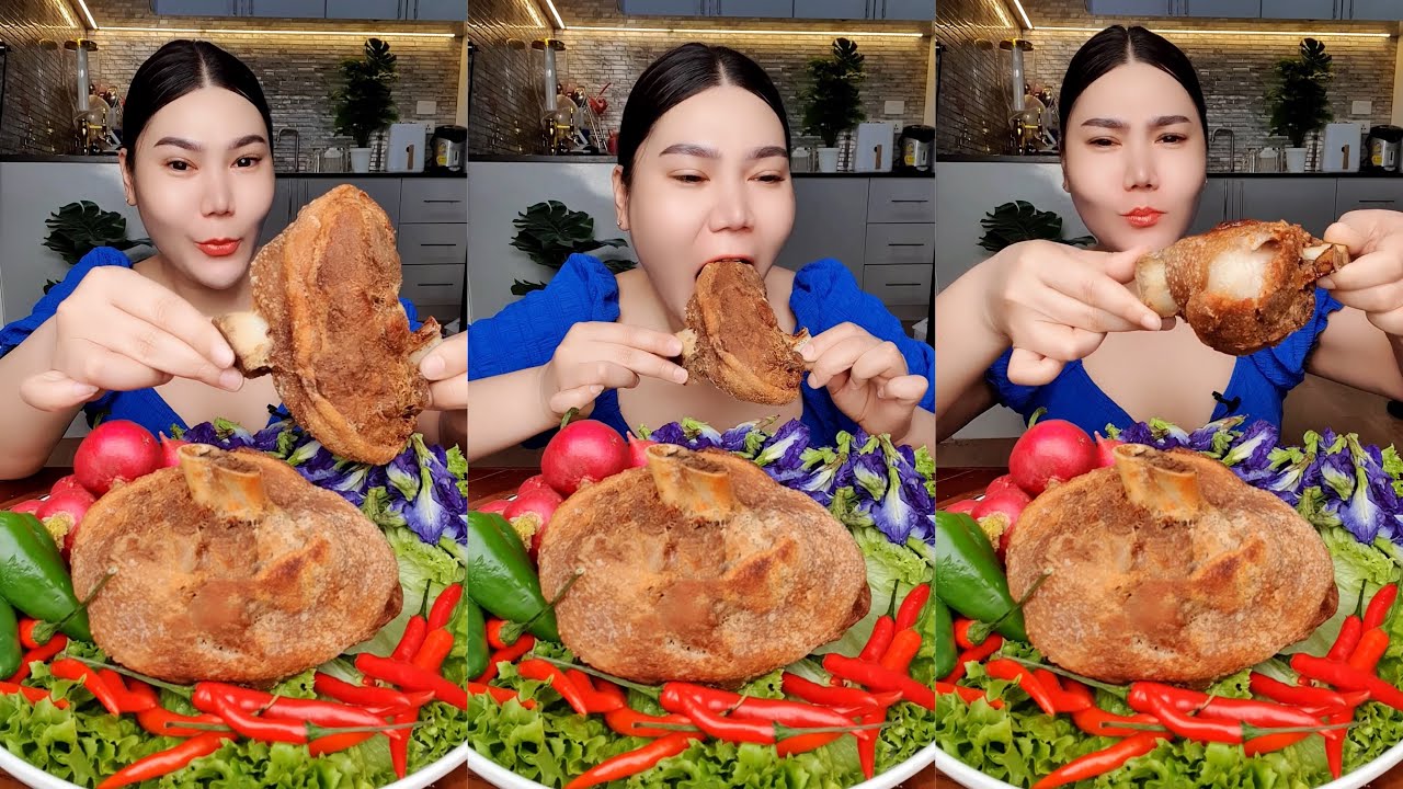 ขาหมูเยอรมัน น้ำจิ้มซีฟู๊ด กรอบฉ่ำมาก | ไอซ์ซี่ กินยั่ว