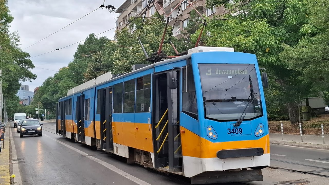 Trams in Sofia 20.07-10.08.2025 