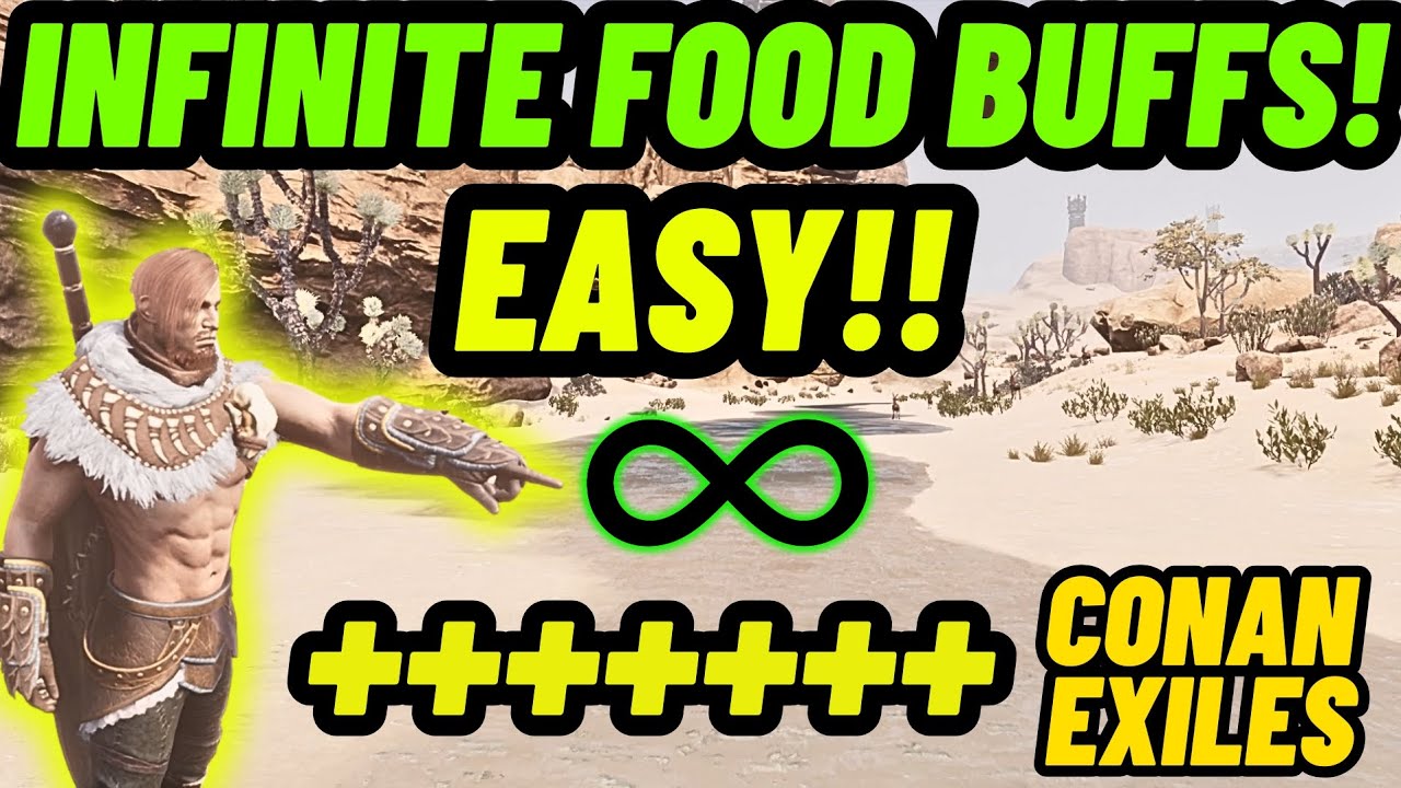 Best Passive Food Buff Farm in Conan Exiles - Easy Infinite Boosts!