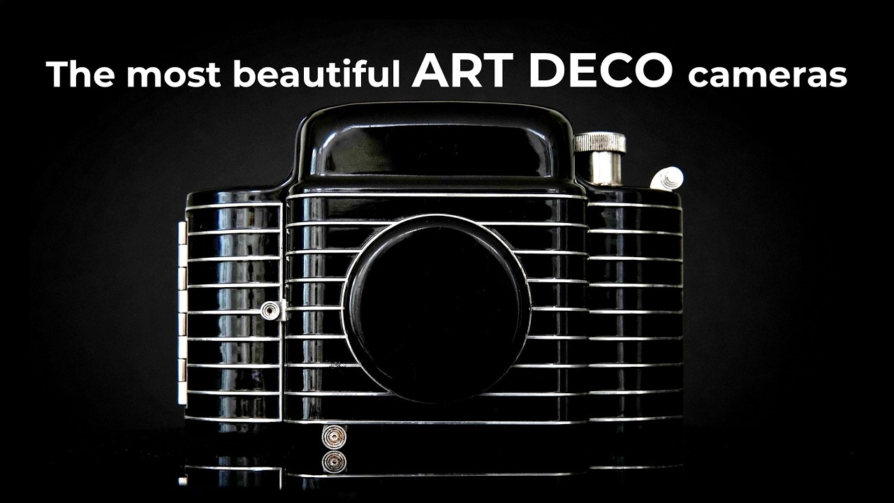 Art Deco masterpieces.  Top 10 most beautiful Art Deco cameras.