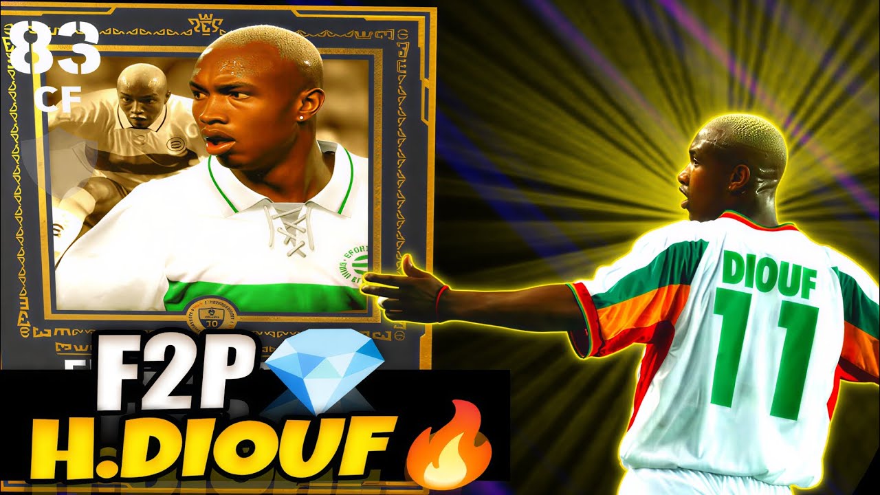 DIOUF — лучший бесплатный бомбардир в eFootball? 💎🔥