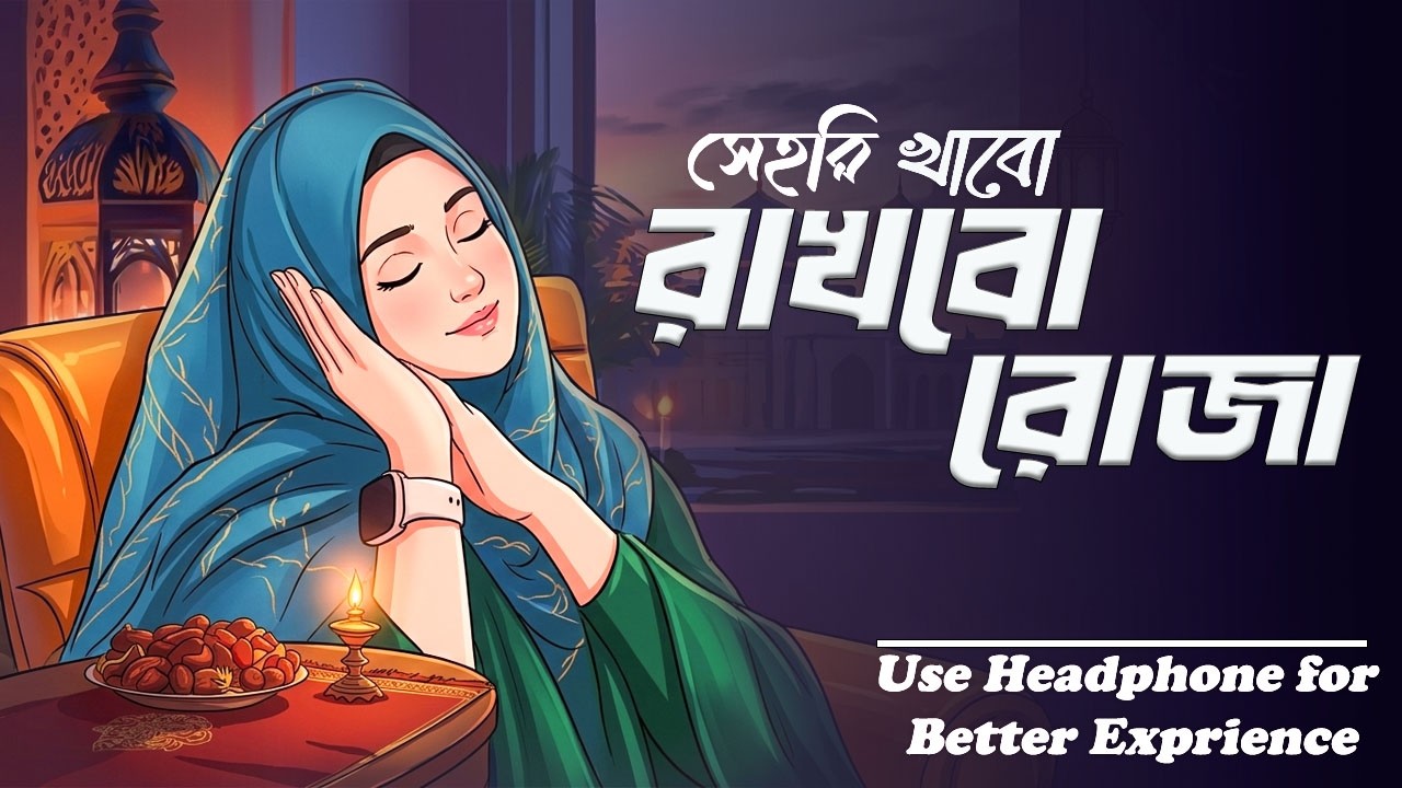 Sehri Khabo Rakhbo Roja - সেহরি খাবো রাখবো রোজা | Lo-Fi |Islamic Gojol | Shanjida Tunes Official