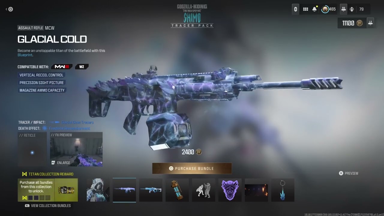 MW3 Godzilla X Kong Shimo Tracer Pack Showcase Bundle