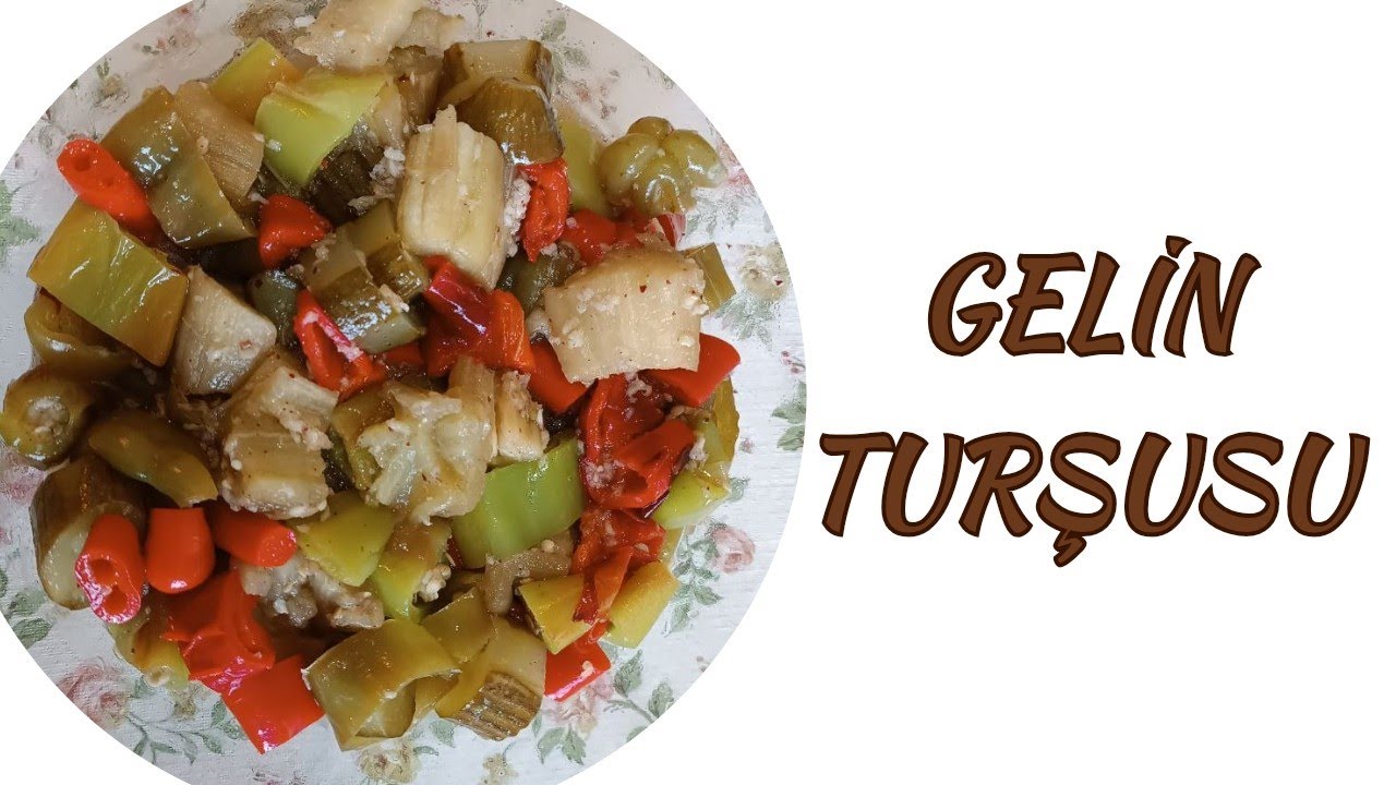 GELİN TURŞUSU/ GÜNLÜK TURŞU 🌹🌹EGE'NİN YÖRESEL LEZZETİ ✨💯
