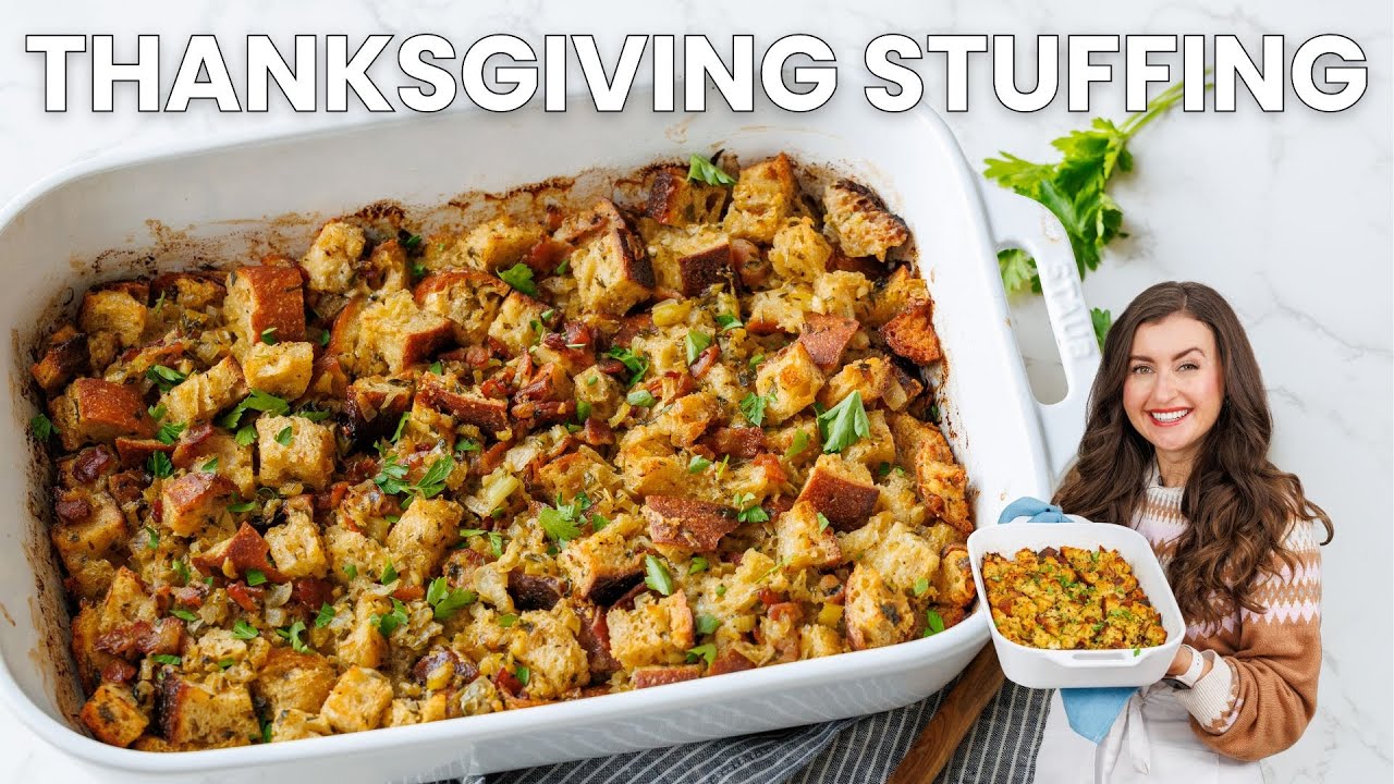 The BEST Thanksgiving Stuffing Recipe You’ll Ever Make