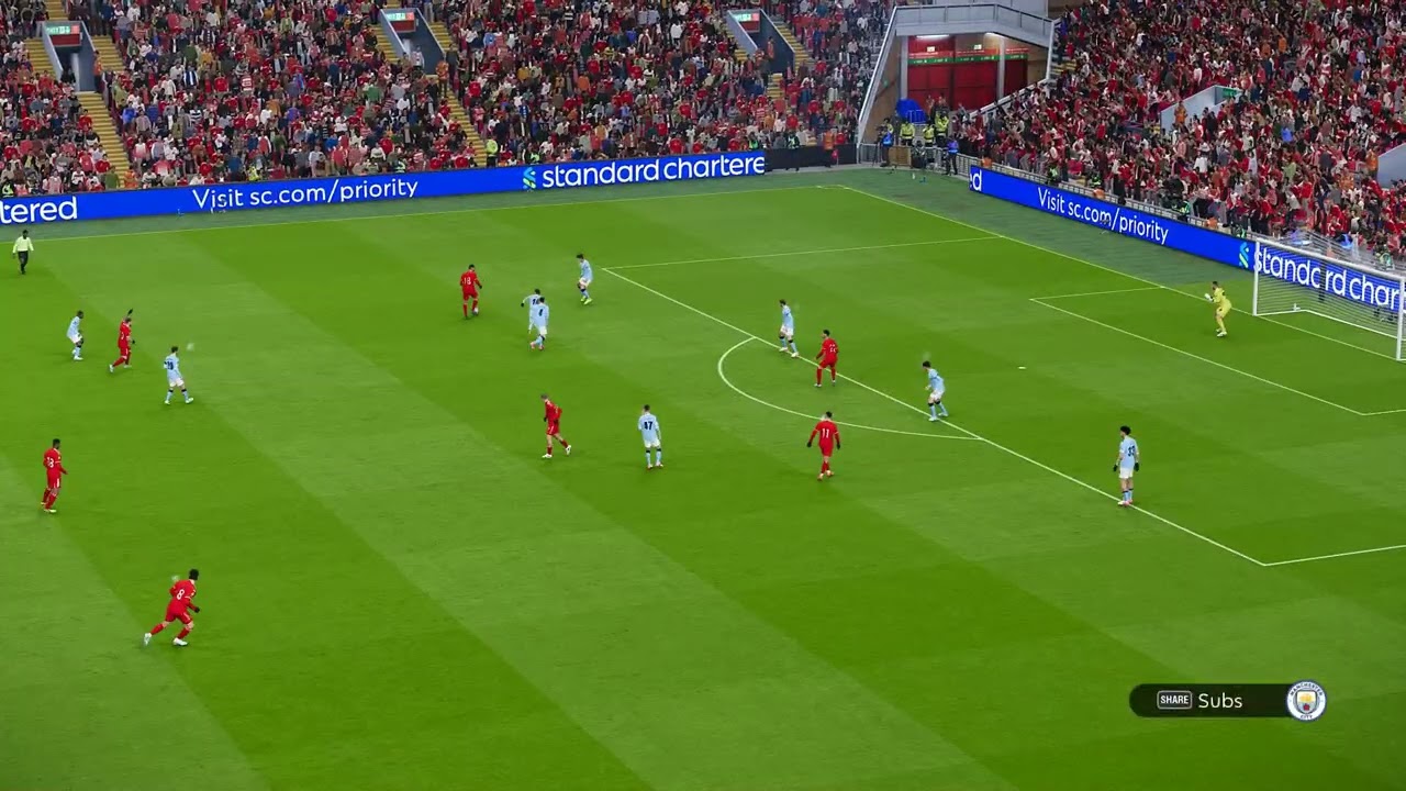 Liverpool vs Manchester City | Realistic Graphics & Gameplay Mod | Sound & Turf Realism