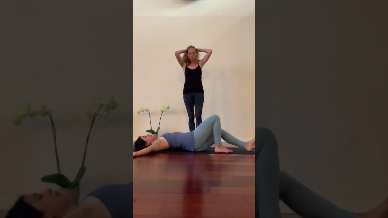 Hands On Assists for Yoga: Reclining Spinal Twist