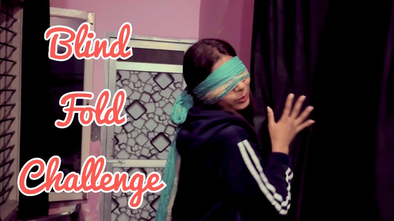Blind Fold Challenge Most Funniest Challenge Ever😂#blindfoldchallenge #blindfold #funnyvideo 