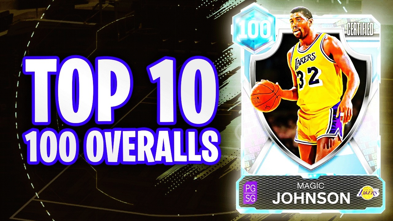 РЕЙТИНГ 10 ЛУЧШИХ КАРТОЧЕК С ОБЩИМ РЕЙТИНГОМ 100 В NBA 2K26 MyTEAM!!