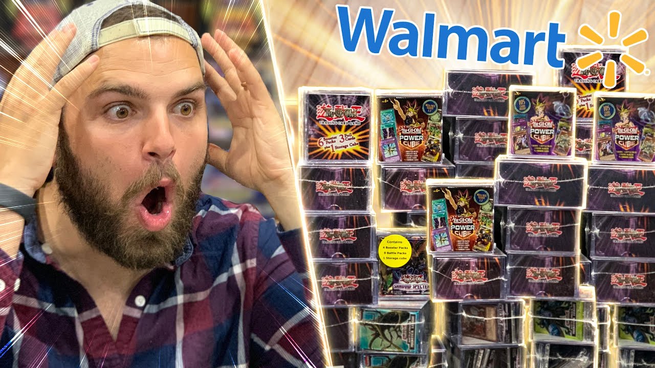 WE BOUGHT ALL OF WALMARTS YU-GI-OH! MYSTERY CUBES!!