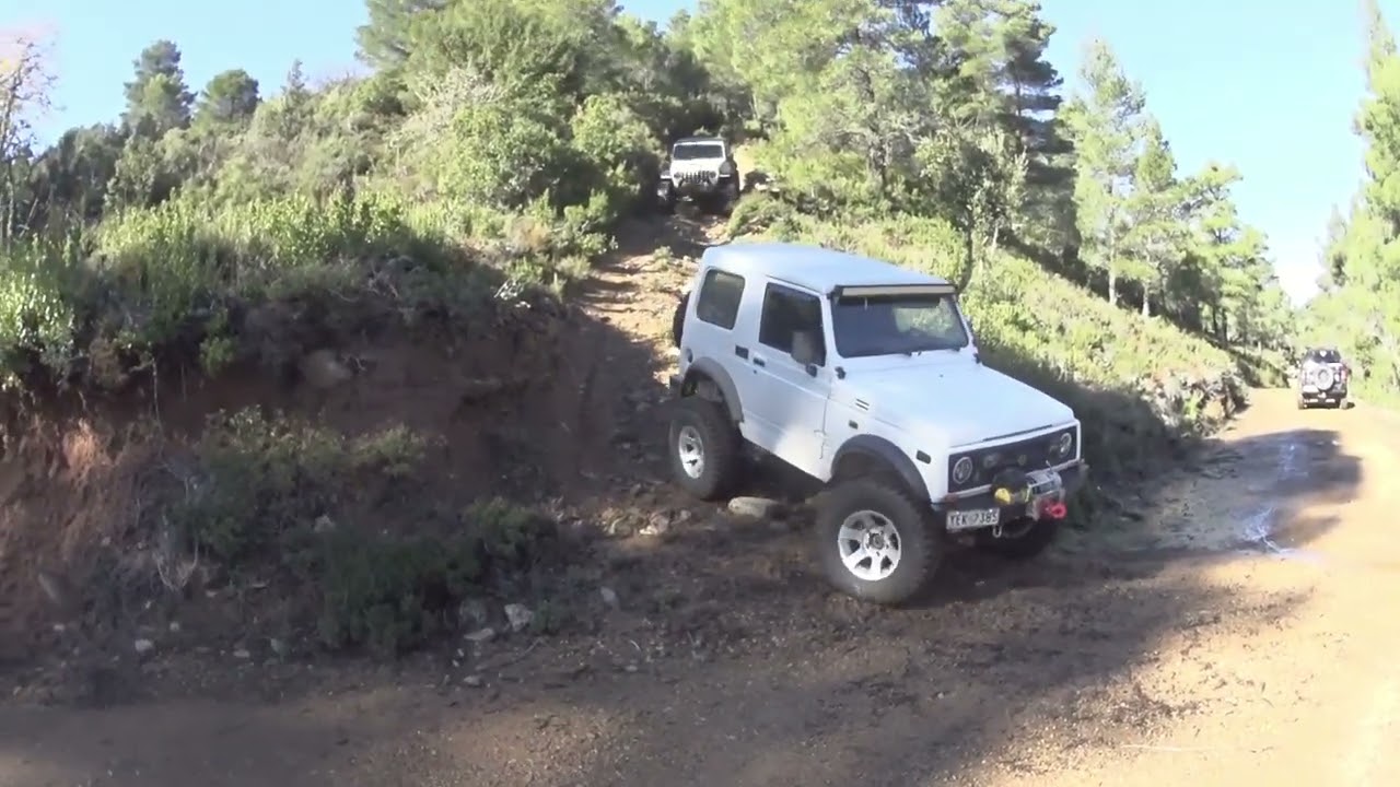 fetes club 4x4 Στην κεντρικη Ευβοια με το off road club Hρακλειου