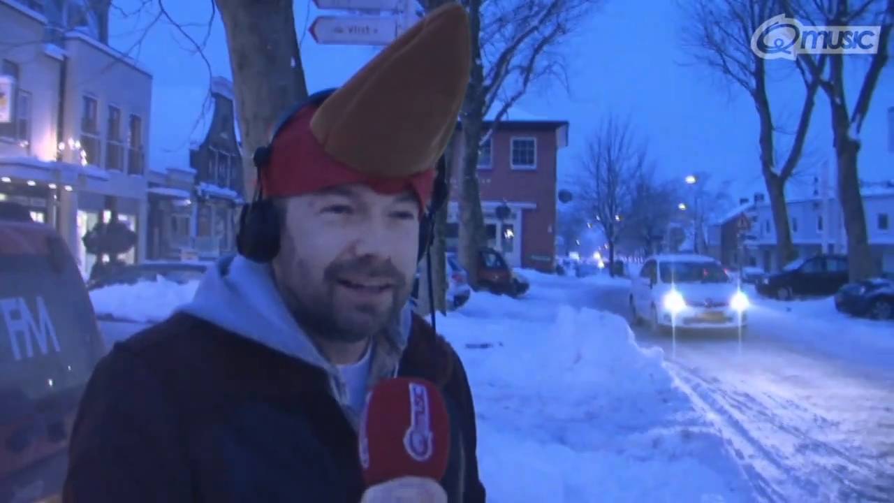 Jeroen de Kerstkalkoen in Stolwijk // Q-music