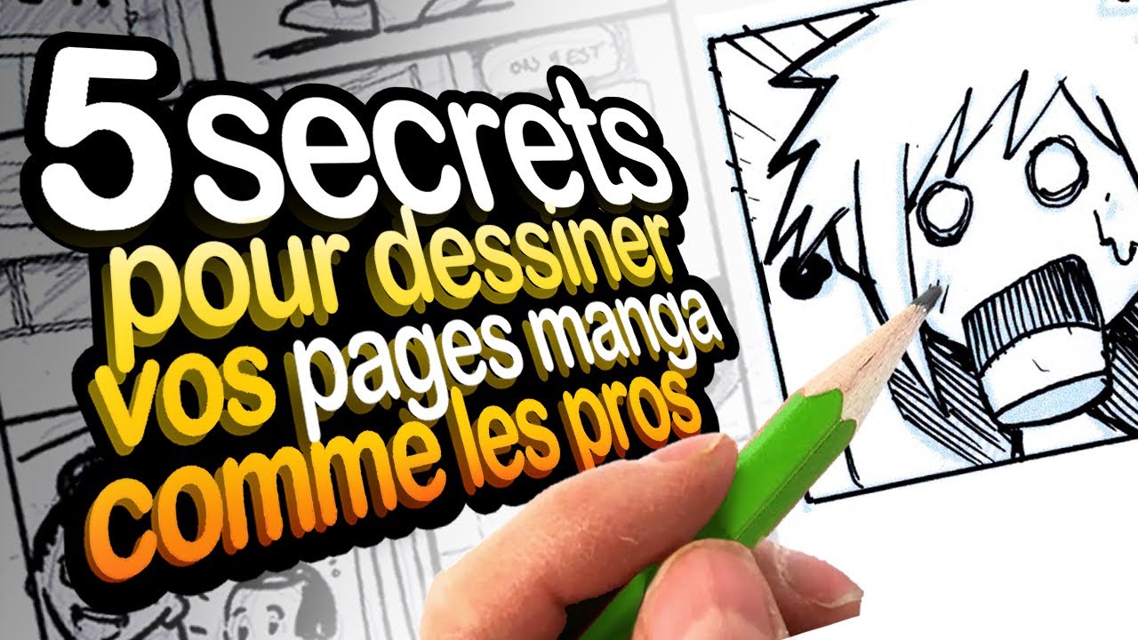 DESSINER/améliorer vos CASES et PAGES MANGA