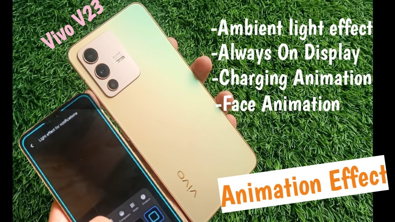 Ambient Light Effect in Vivo V23 & V23 Pro || Edge Light Effect || Awesome Phone Look🔥🔥🔥