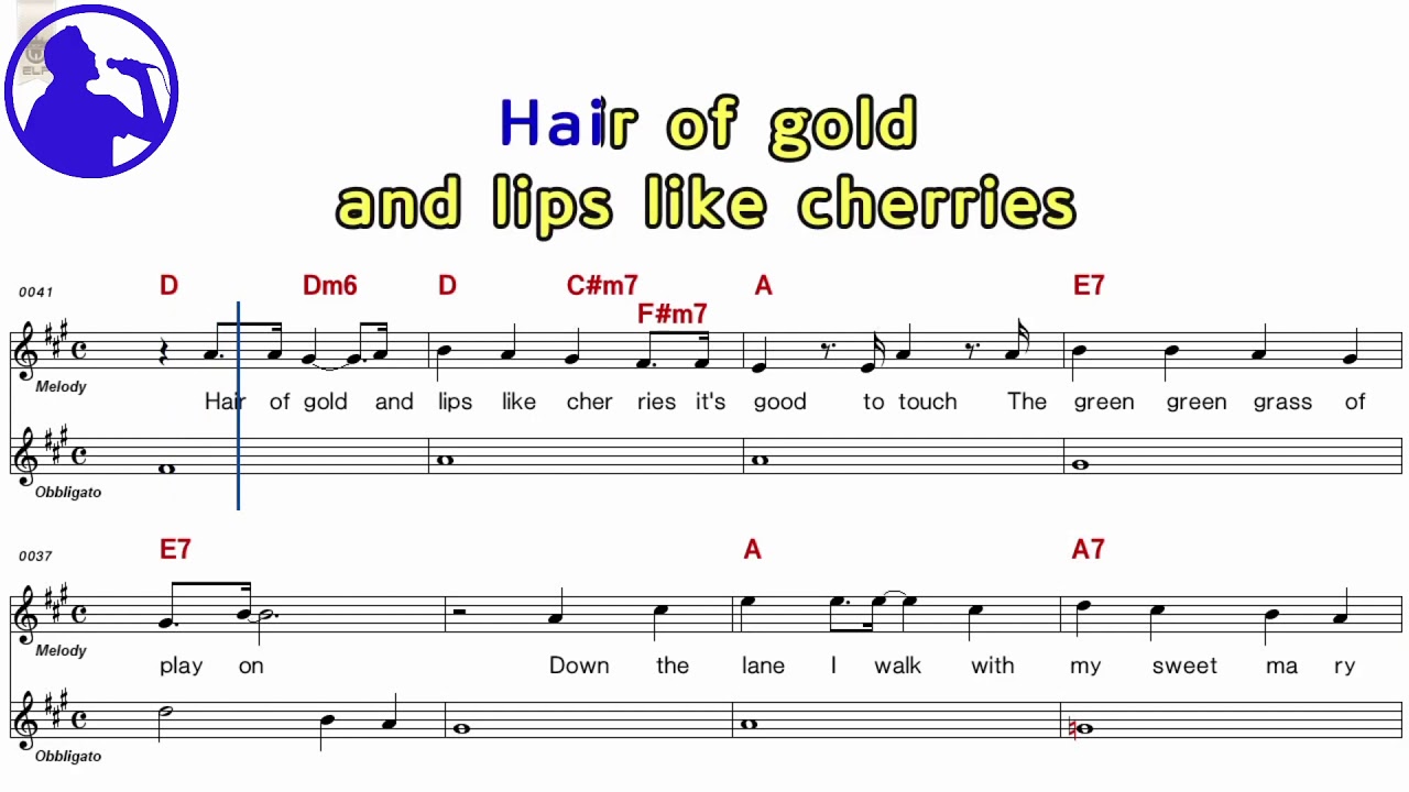 Tom Jones-Green green grass of home karaoke version sheet music for players,chorus added(Ye karaoke)
