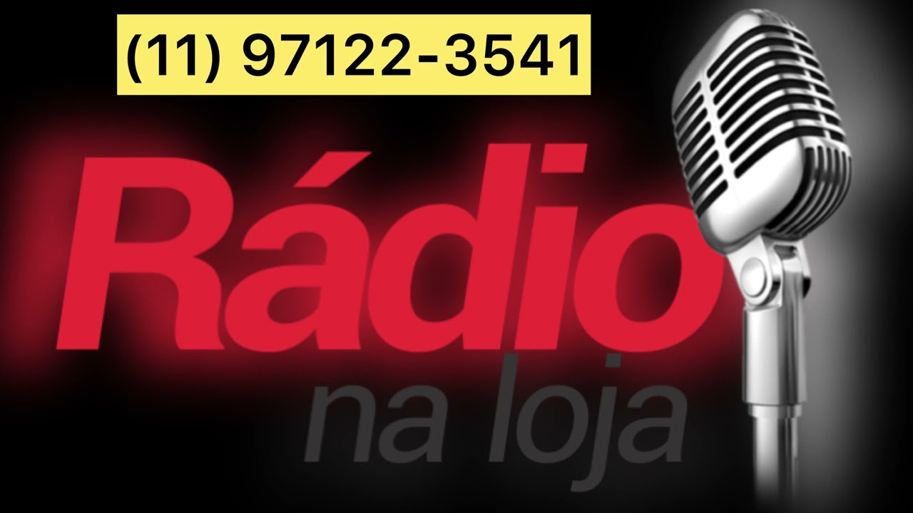 Rádio personalizada para sua loja ou comércio 