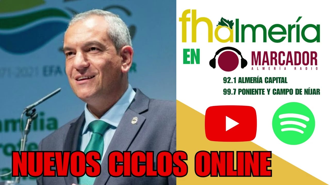 EFA CAMPOMAR ofrece nuevos CICLOS FORMATIVOS ONLINE - Entrevista con Jos&eacute; Mar&iacute;a Molina - FHALMER&Iacute;A