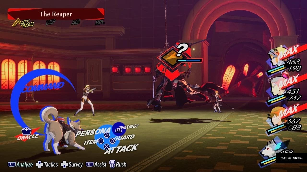 Persona 3 Reload Episode Aigis level 56 Reaper (Heartless)