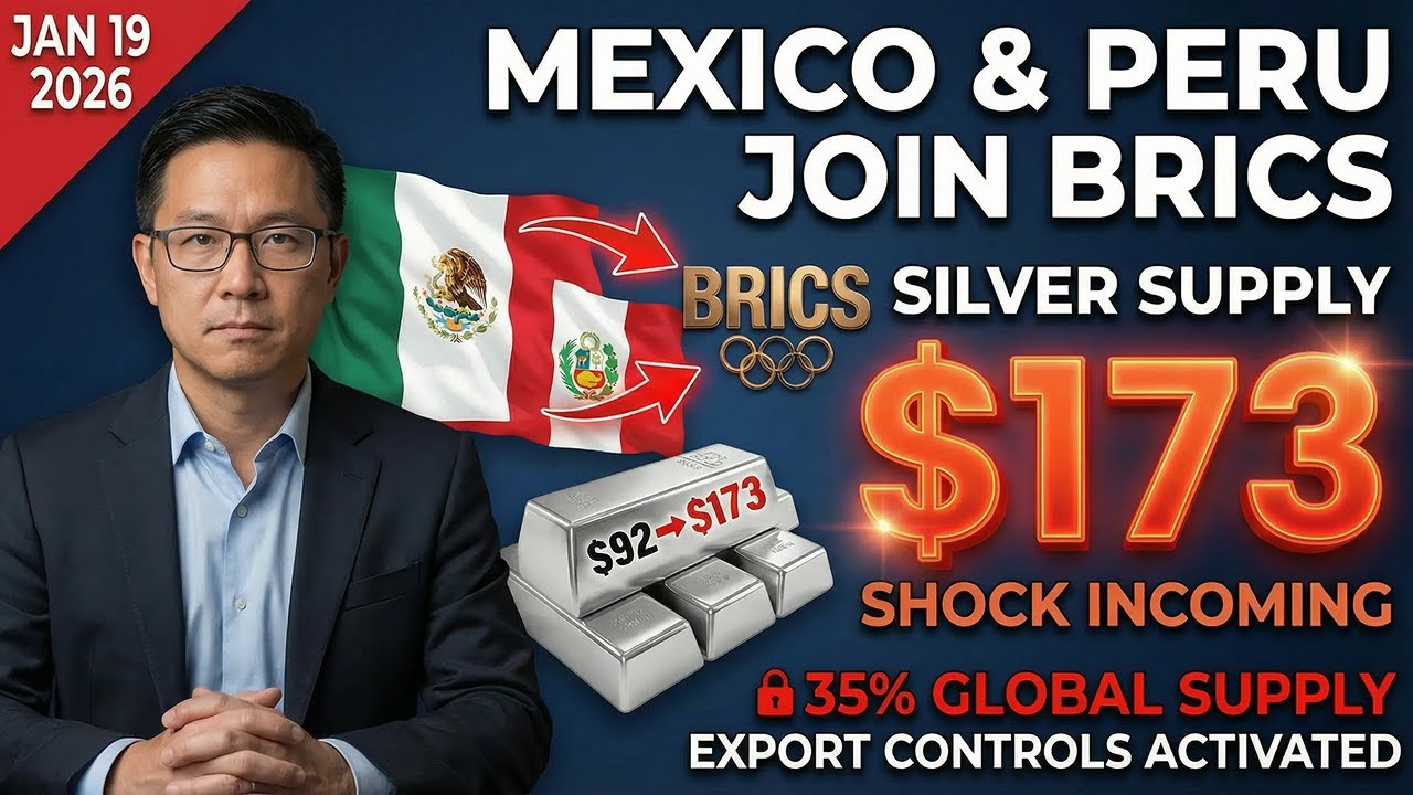 What if Mexico & Peru Join BRICS? The Silver Supply Shock.