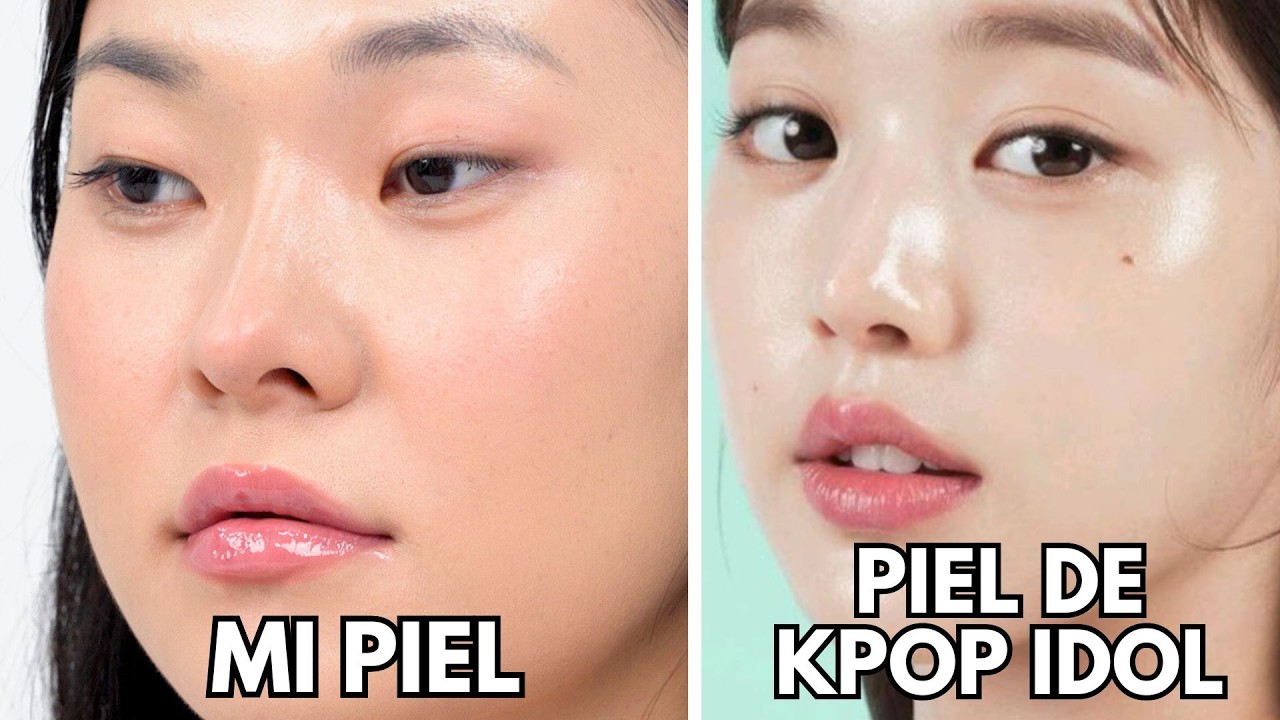 PROBANDO PRODUCTOS PARA TENER PIEL DE WONYOUNG Y IU | PIEL PORCELANA DE KPOP IDOL