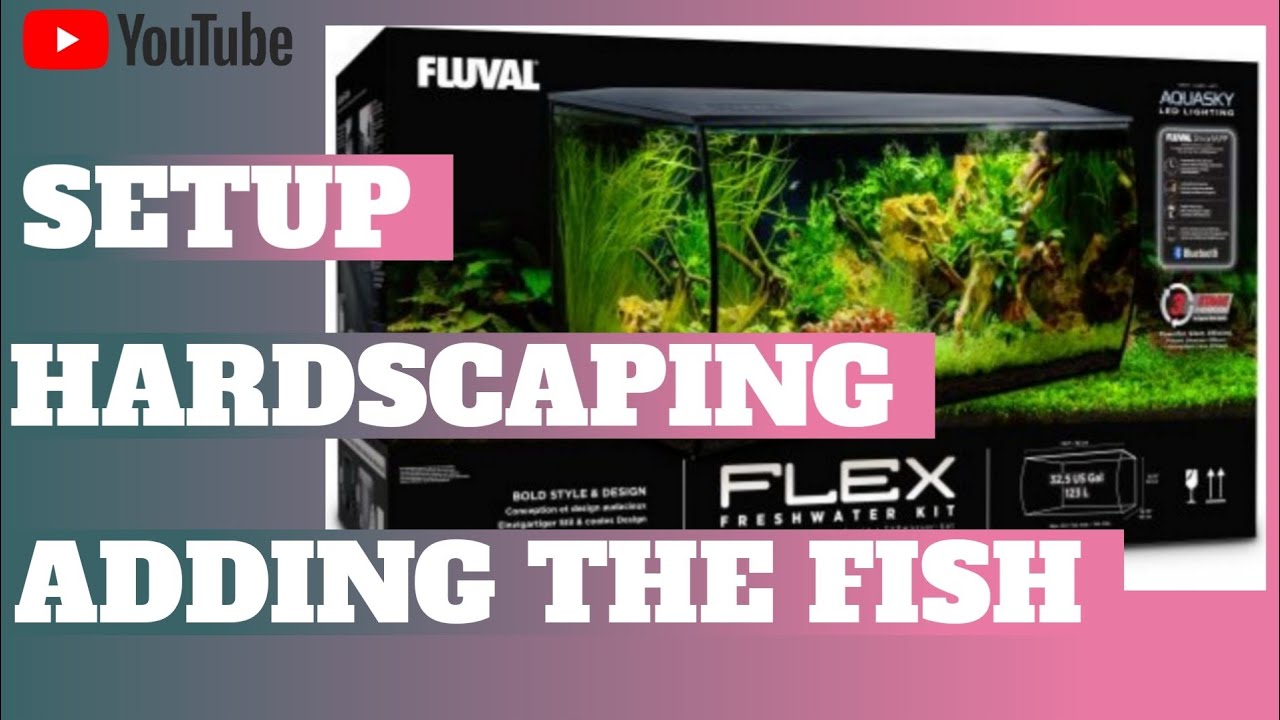 The Fluval Flex 123 litres - Setup