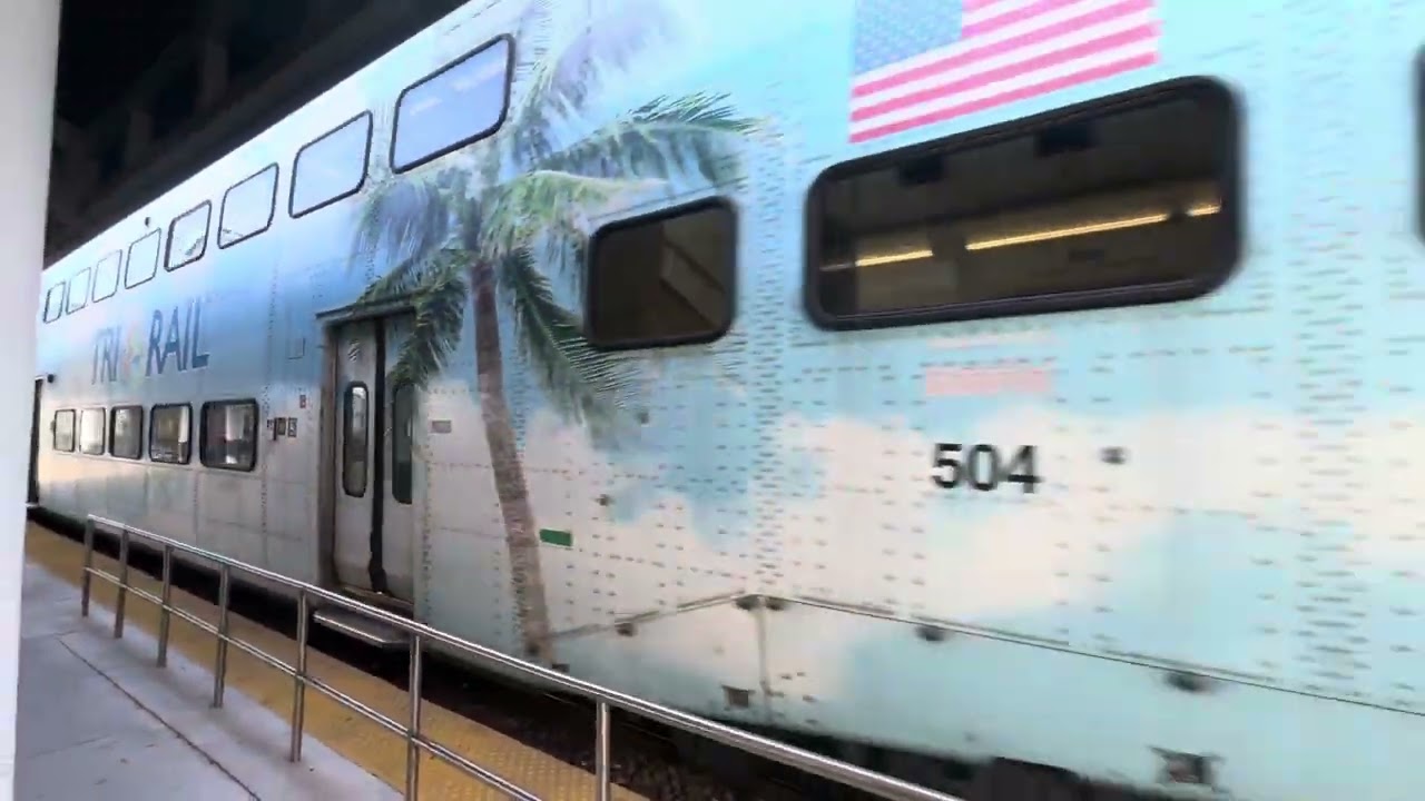 Tri Rail Hialeah Market Fl #train #trainfan #trirail