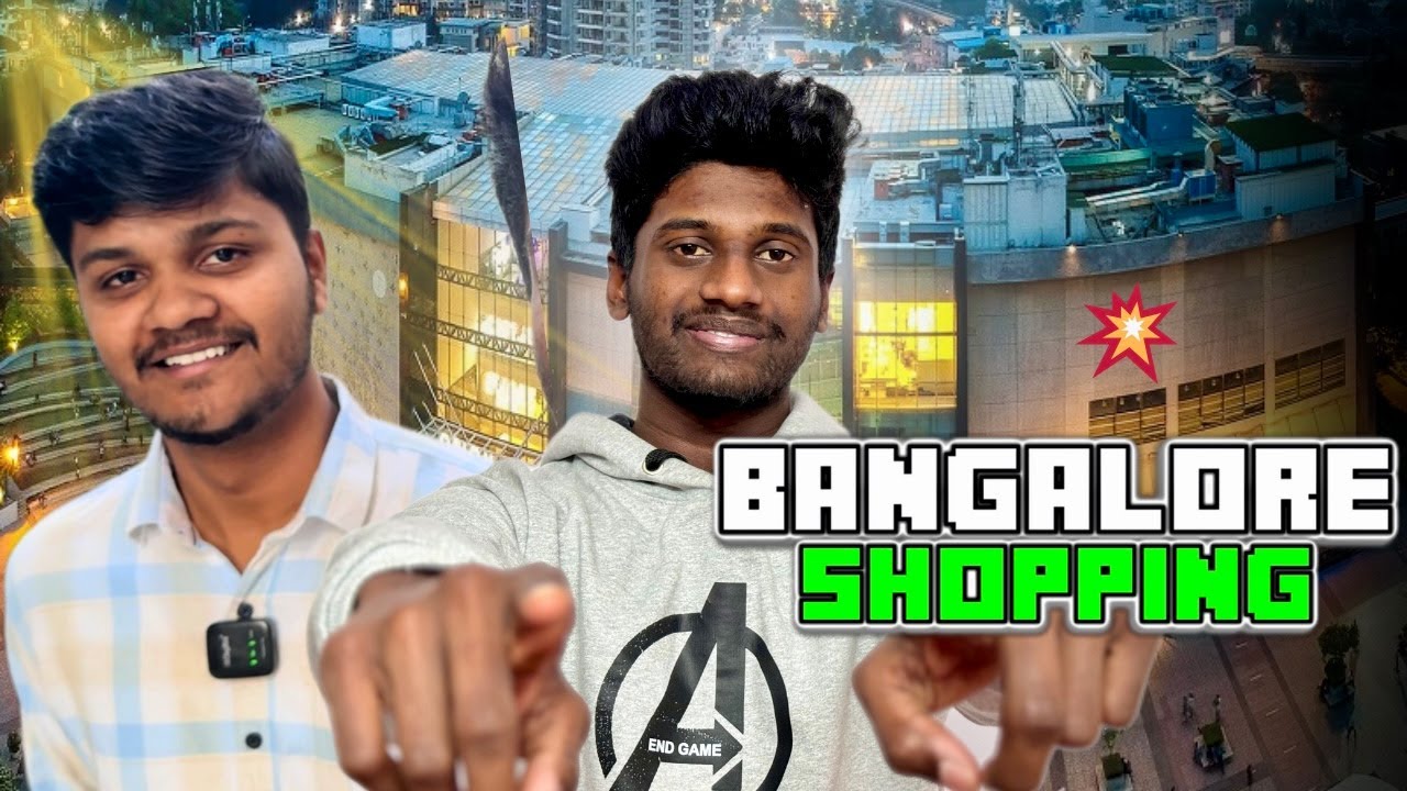 Shopping Sambavam in Bangalore Mall💀😏| Jenish Kennedy #bangalore