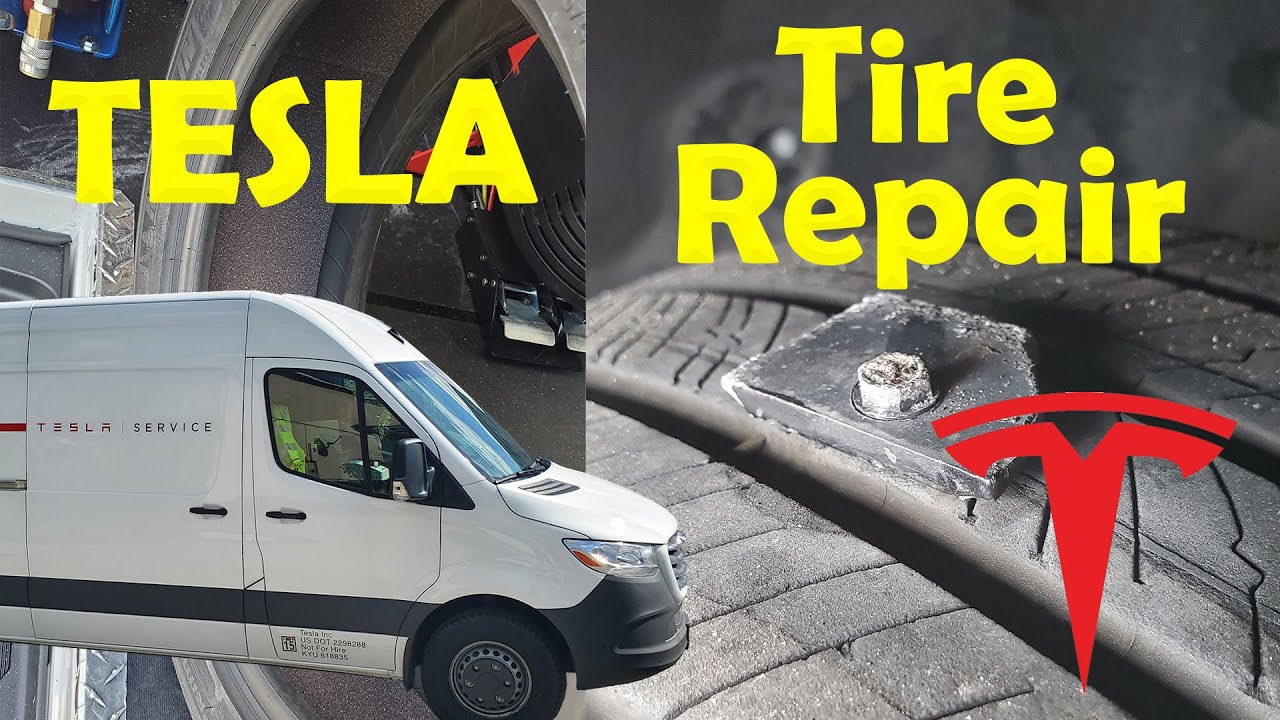 Ремонт шин Tesla — мобильный сервис