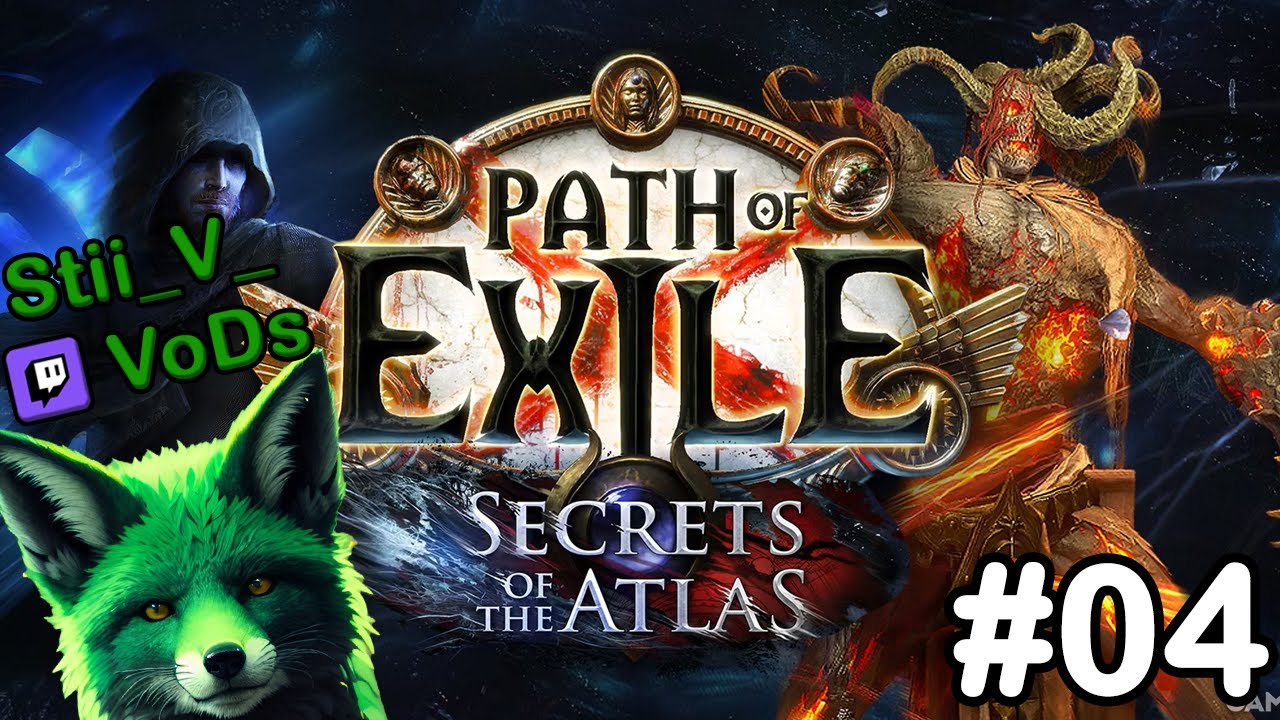 PoE 3.26 SSF Unique Completion [#04] 🔥Path of Exile Secrets of The Atlas Twitch-Stream VoD Stii_V_💚