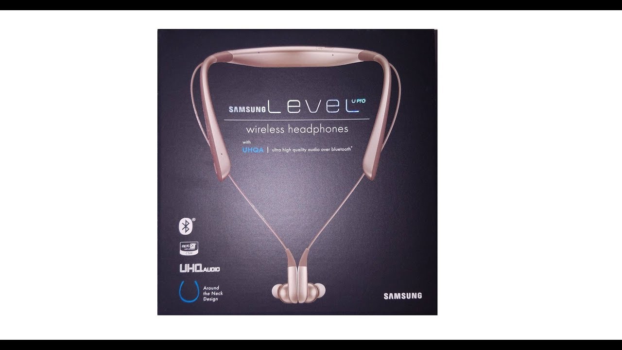 Samsung Level U Pro Wireless Headphones Unboxing/Review