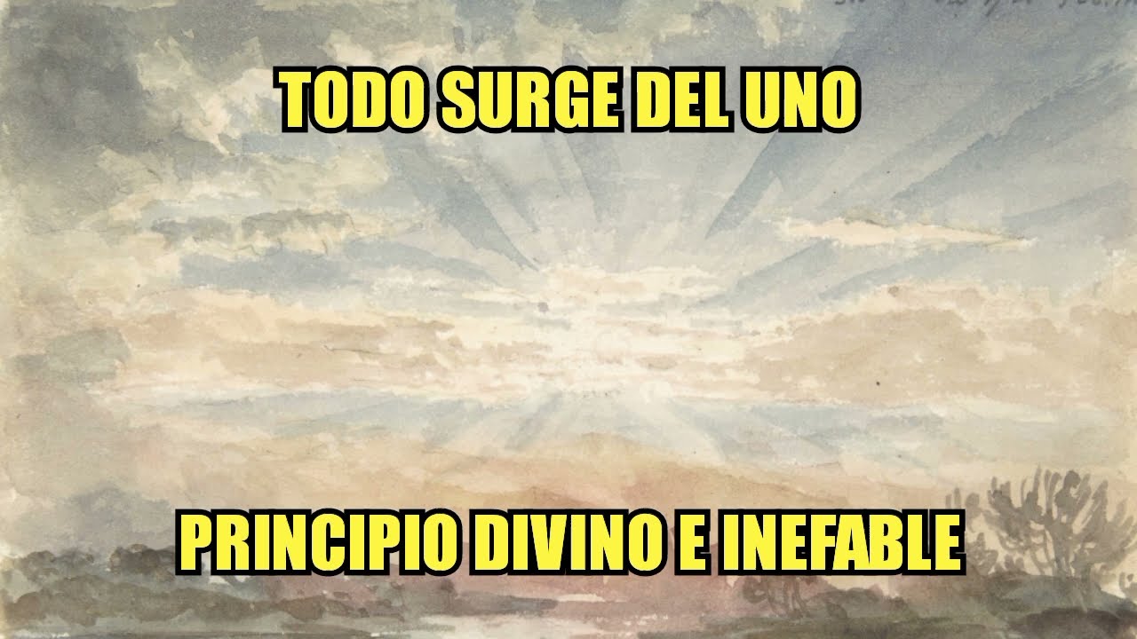 Las tres hipóstasis en Plotino: Uno, Inteligencia y Alma.