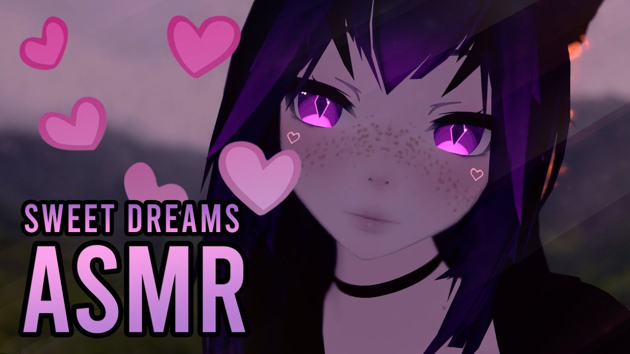 VR ASMR [Waifu Removes your Nightmares] [Sleep Hypnosis] [VRChat]
