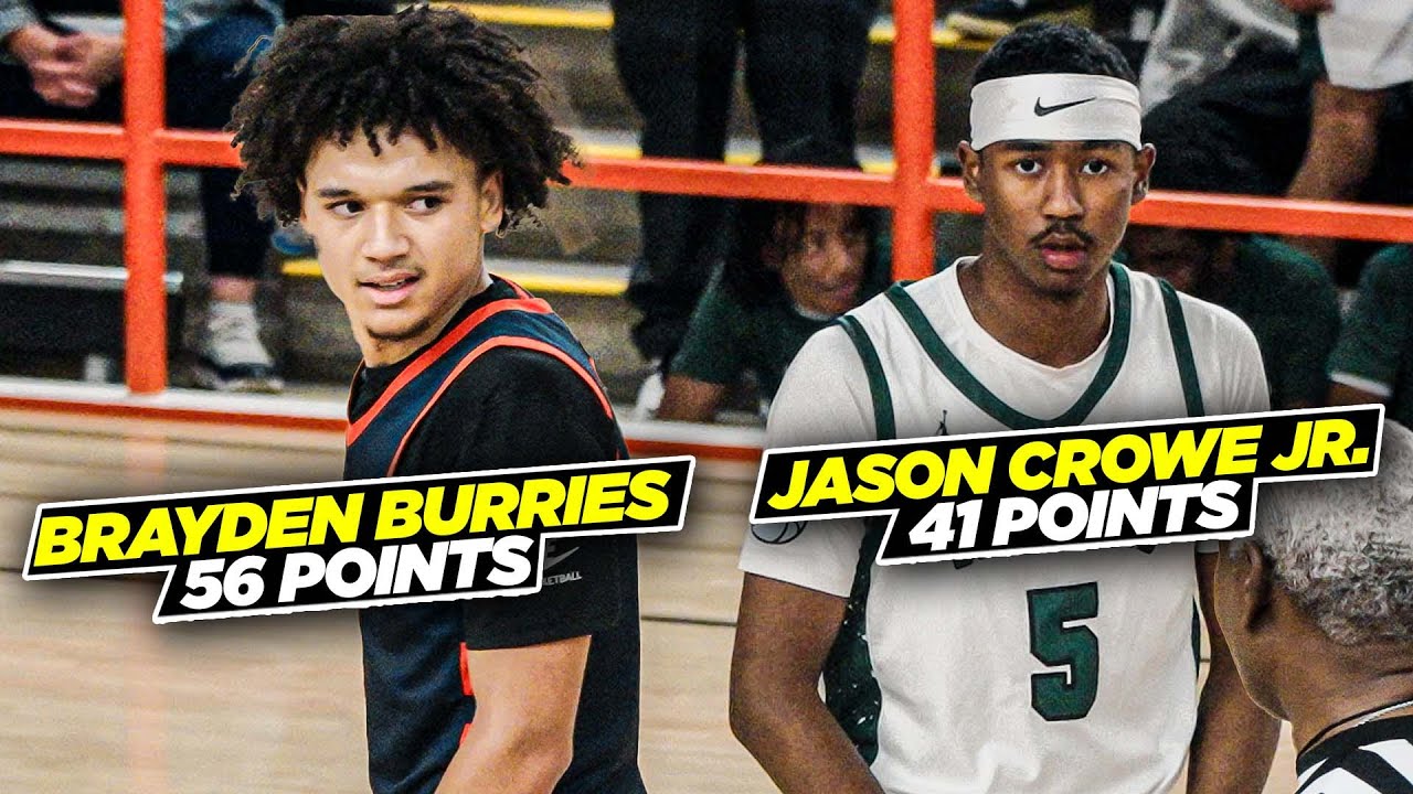 Jason Crowe Jr. & Brayden Burries Went To WAR! | They Combined for 97 POINTS!