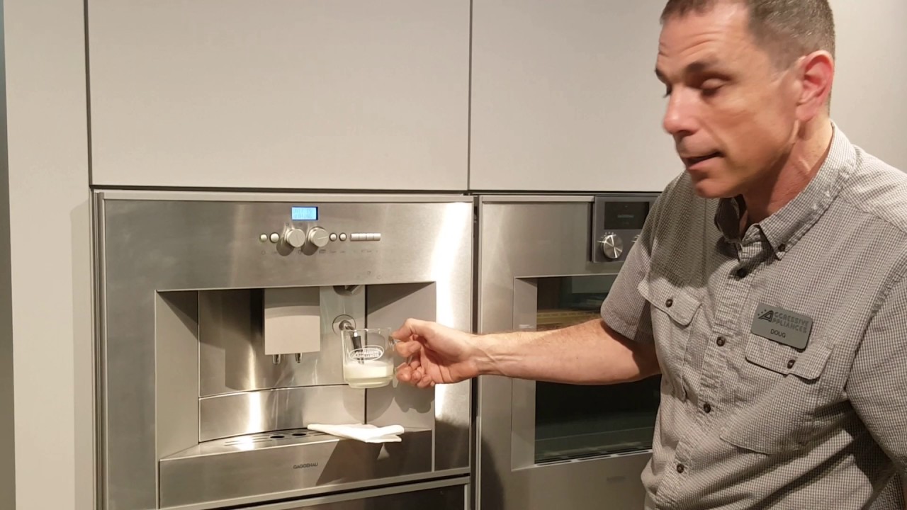 Gaggenau Coffee Demonstration Video