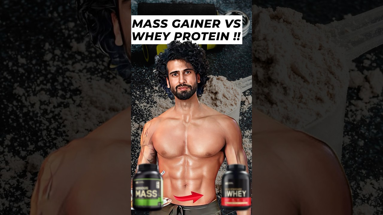 Whey Protein vs Mass Gainer: Which is Better?