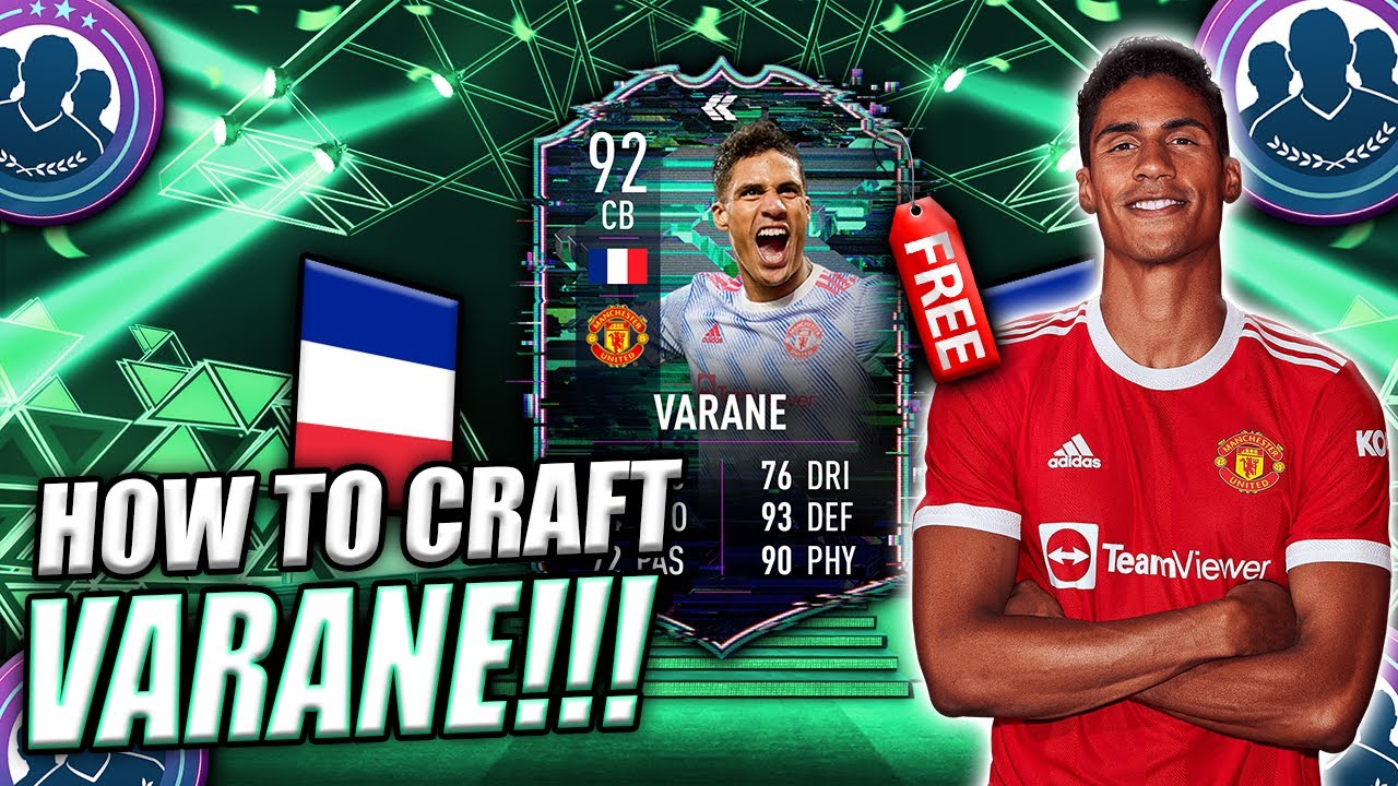 HOW TO CRAFT FLASHBACK VARANE FOR CHEAP!!! FIFA 22 TEAM OF THE YEAR CRAFTING GUIDE!!!