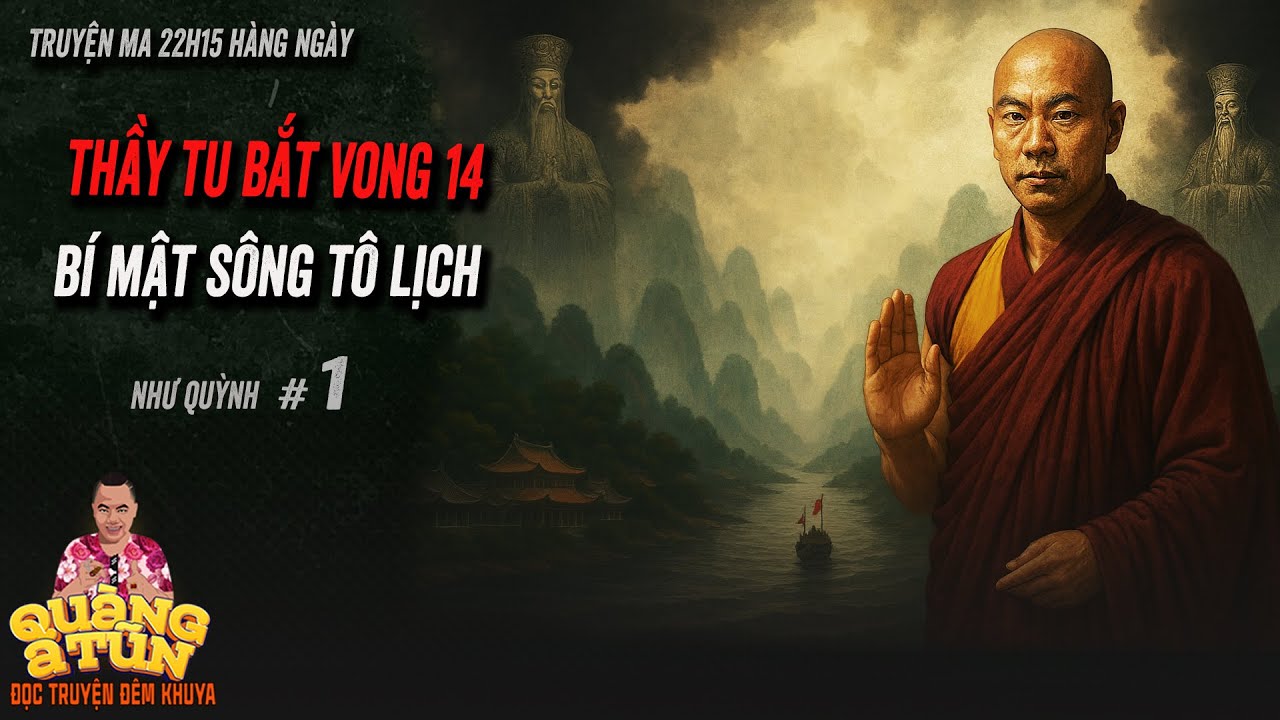 THẦY TU BẮT VONG 14 : Bí mật dưới lòng sông Tô Lịch tập 1 | Truyện ma pháp sư Quàng A Tũn