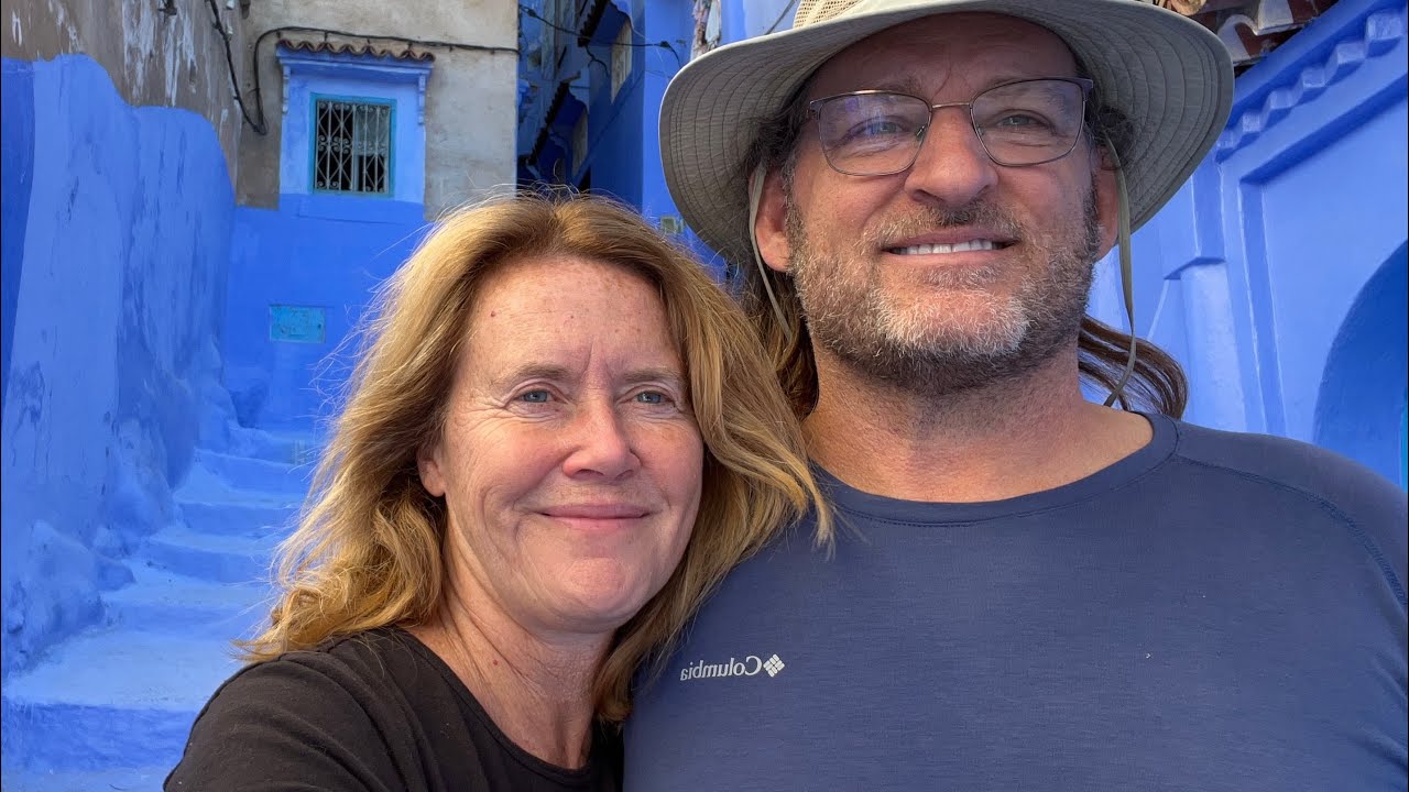 We made it to Morocco - Chefchaouen - Blue City - Leg 82