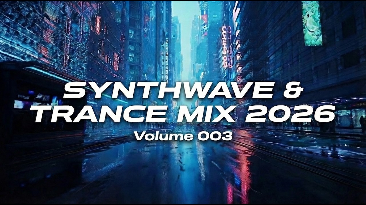 Music for Work, Coding & Study | Synthwave & Trance Mix Vol. 003 | 2026 | 1 Hour Focus Music