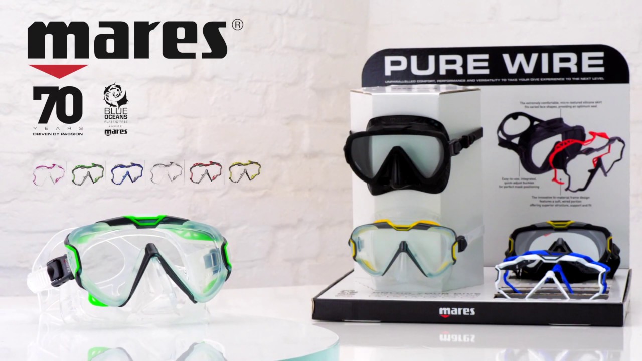 Mares Pure Wire Mask -  Show Your Style!