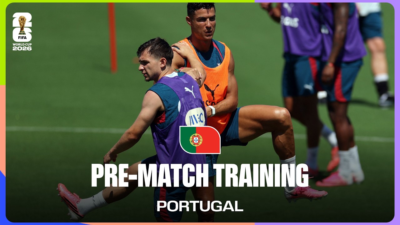 Portugal Train Before Uzbekistan | FIFA World Cup 2026&trade;