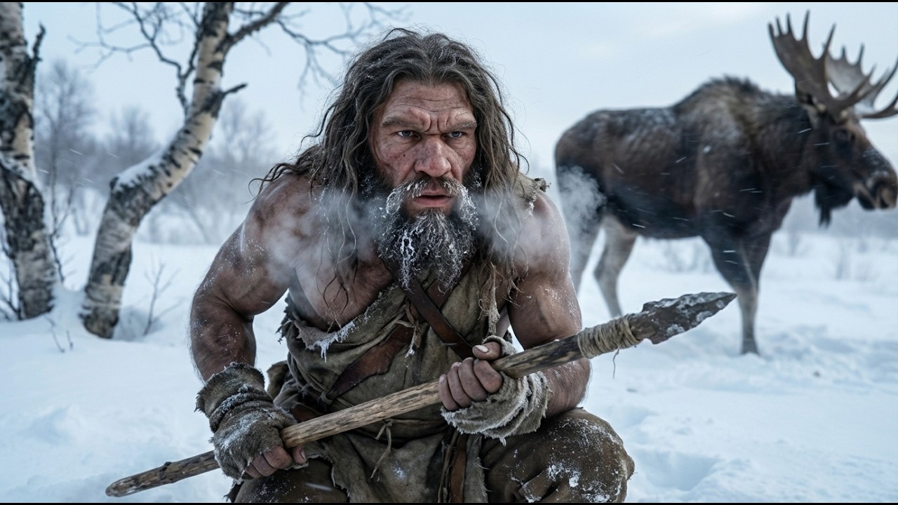 Caveman Shows Elk Hunt in Freezing -71°C Temperatures in Siberia 🦌