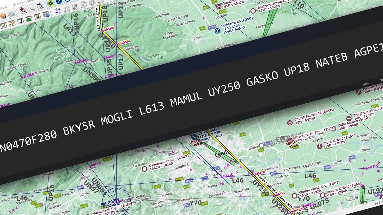 Beginners guide to Routes and Airways in LittleNavMap and the PMDG 737 in Microsoft Flight Simulator