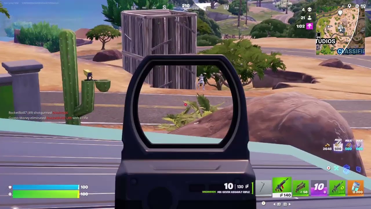 5 Elimination fourth place finish in Fortnite. #fortnite #battleroyale