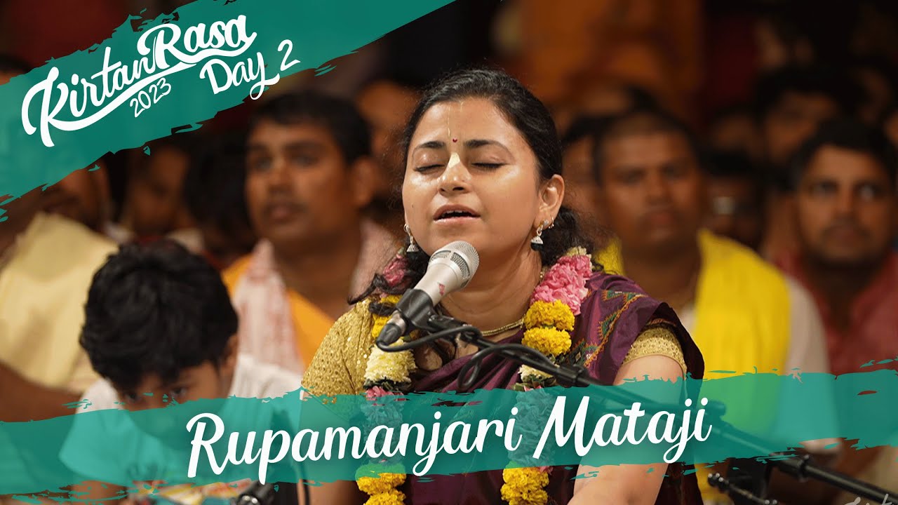 Rupa Manjari Mataji's Kirtan | Day 2 | Kirtan Rasa 2023 | 4K | Dubai Kirtan Mela