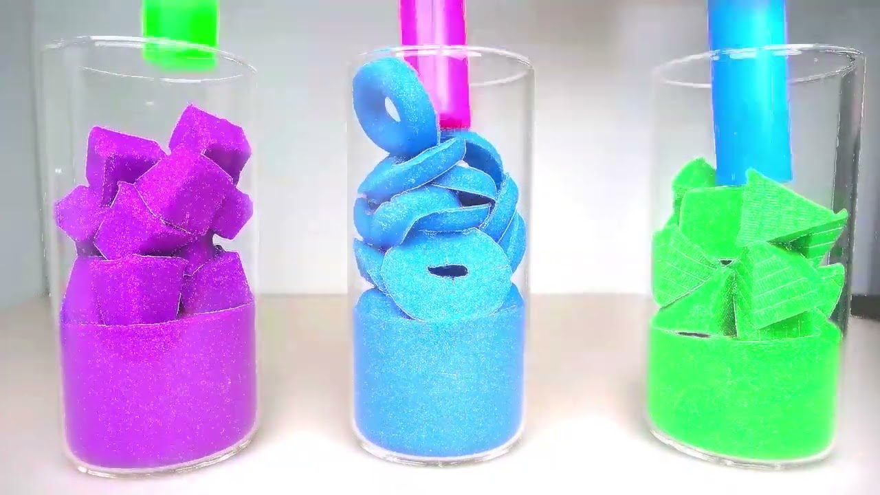 Very Satisfying and Relaxing Kinetic Sand ASMR 307