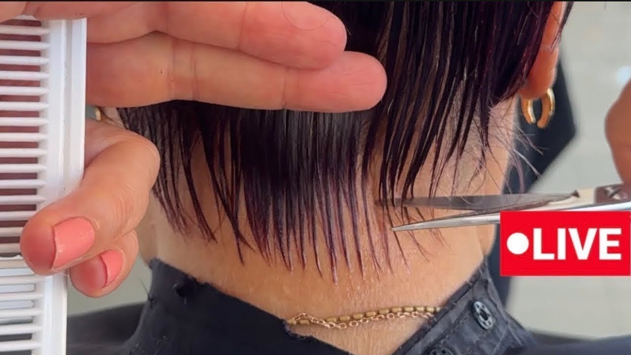 STUNNING Haircuts by Vivyan Hair Design! 💜✨🤩 #haircut #hairstyle #shorthair #longhair #hairtutorial