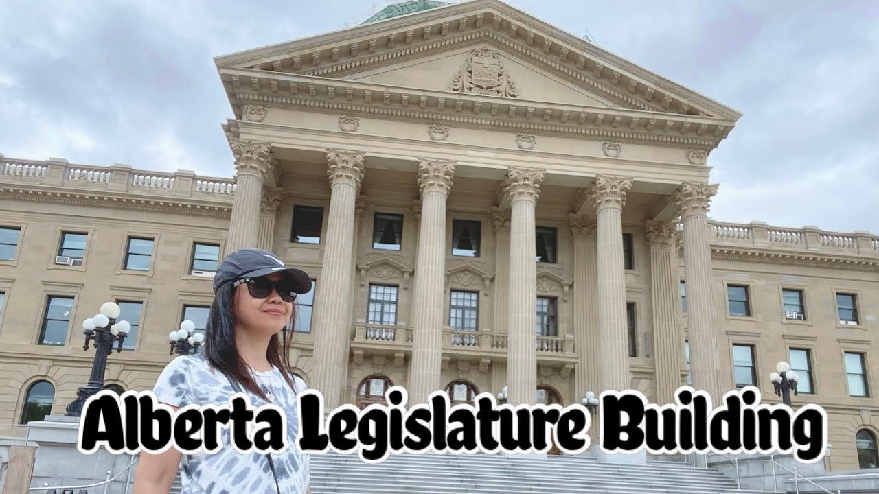My Tour Inside Alberta Legislature  Building | Edmonton, Alberta Canada | EinnaRose TV